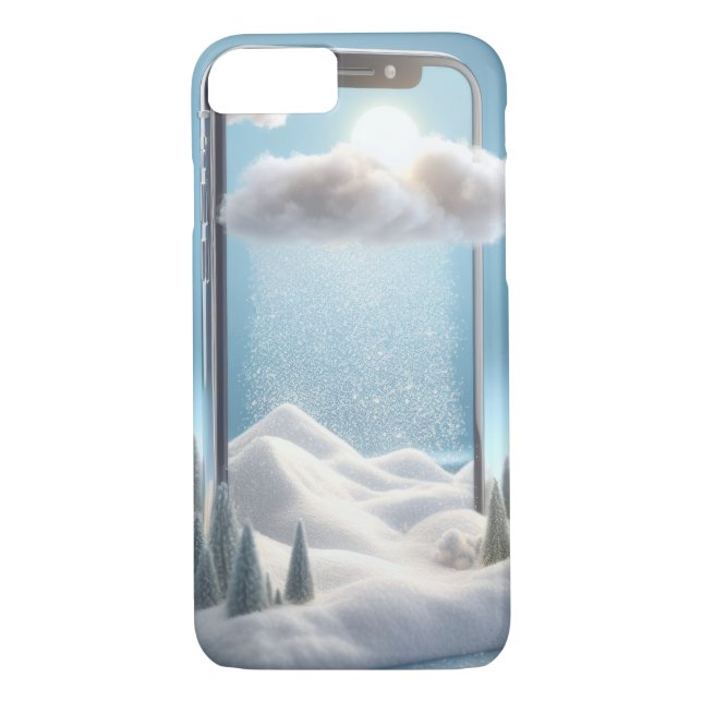 Coques Case-Mate iPhone Wonderland d'hiver dans votre poche (Dos)