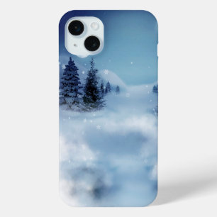 Coque Case-Mate iPhone Wonderland d'hiver de nuit