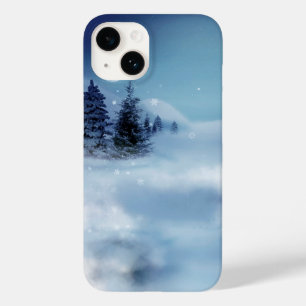 Coque Case-Mate iPhone Wonderland d'hiver de nuit