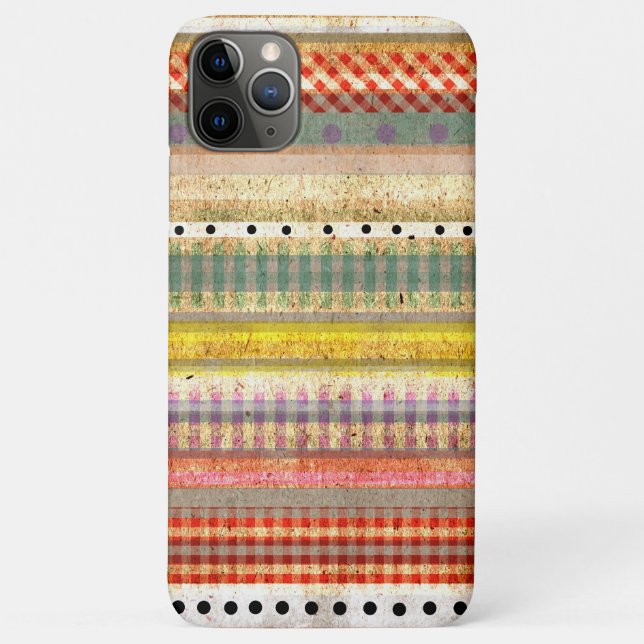 Coques Case-Mate iPhone Wonderland Grungy Muster Moderne (Dos)