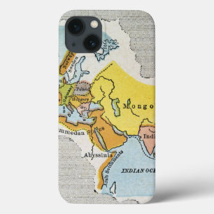 iPhone 13 Coque WORLD MAP, c1300.
