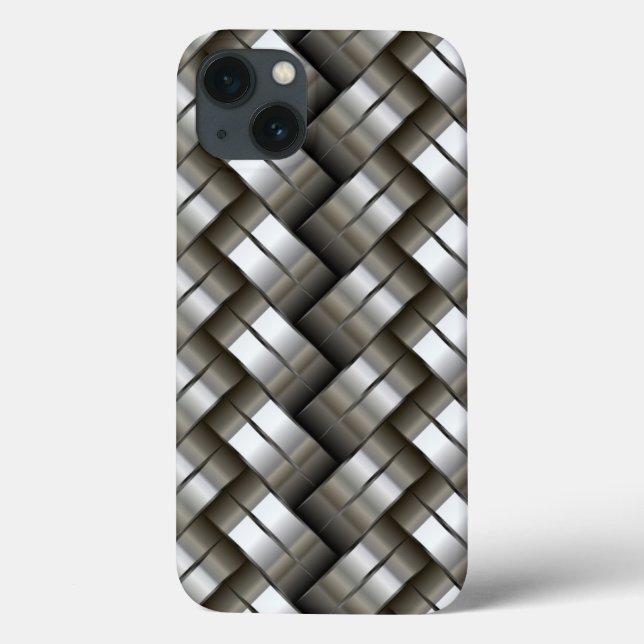 Coques Case-Mate iPhone Woven metal (Verso)