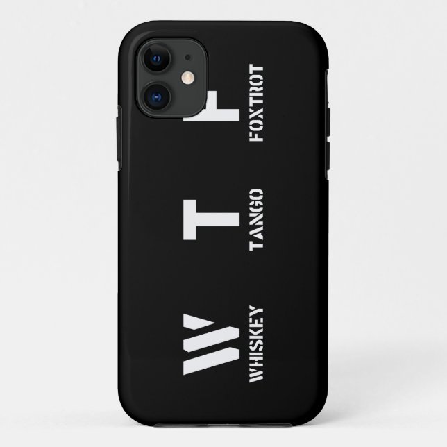 COQUES Case-Mate iPhone WTF (Dos)