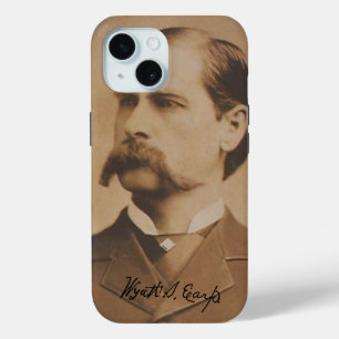 Coque Case-Mate iPhone Wyatt Earp Portrait et signature