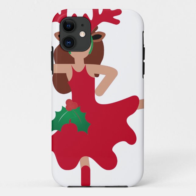 Coques Case-Mate iPhone xmas flamenco danseur émoji (Dos)
