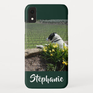 Case-Mate iPhone Case XR XS d'iPhone de vignes de chien et de Casemate