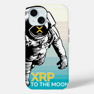 Coque Case-Mate iPhone XRP VERS LA LUNE - crypto-monnaie XRP