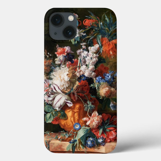Coques Case-Mate iPhone Xzendor7 Bouquet de fleurs par Jan van Huysum (Verso)