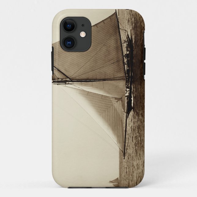 Coques Case-Mate iPhone Yacht américain en mer 1891 (Dos)