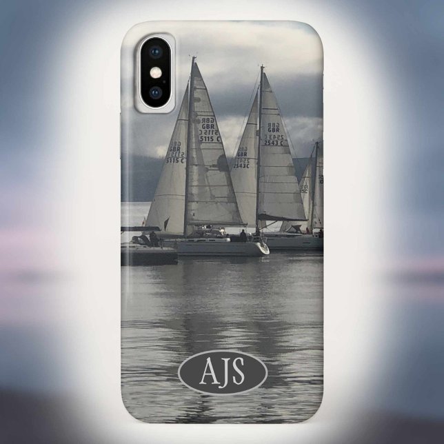 Coques Case-Mate iPhone Yachts dans une baie en Ecosse. (Créateur téléchargé)