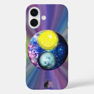 Coque Pour iPhone 16 Yang-Yin / Soleil-Lune