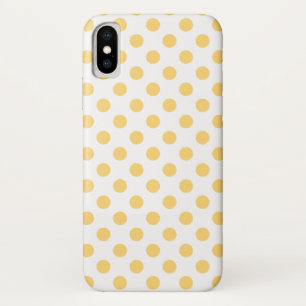 Coque Case-Mate Pour iPhone Yellow polkadots