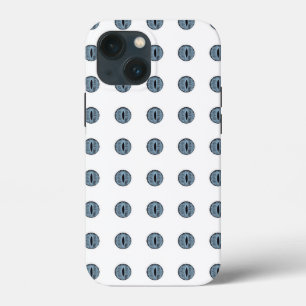 Case-Mate iPhone Case Yeux à points bleu d'Halloween