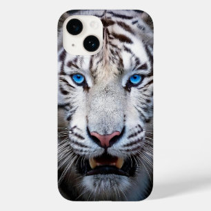 Coque Case-Mate iPhone Yeux Bleus Blancs