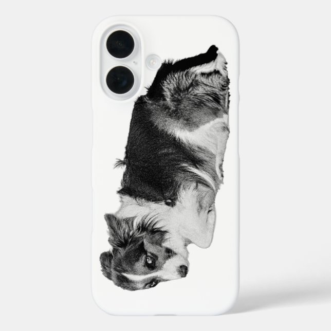 Coques Case-Mate iPhone Yeux de chiot de taille poche (Verso)