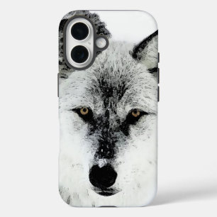 Coque Pour iPhone 16 Yeux de loup