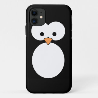 Coque iPhone 11 Yeux de pingouin