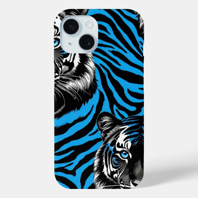 Coques Case-Mate iPhone Yeux de tigre (Verso)