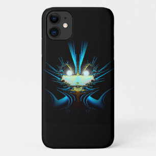 Case-Mate iPhone Case Yeux lumineux bleu brillant Créature