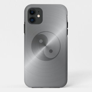 Coque iPhone 11 Yin Yang (acier)