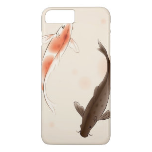 Etui iPhone Case-Mate Yin Yang Koi pêche dans la peinture orientale de