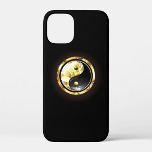 Case-Mate iPhone Case Yin Yang or sur noir