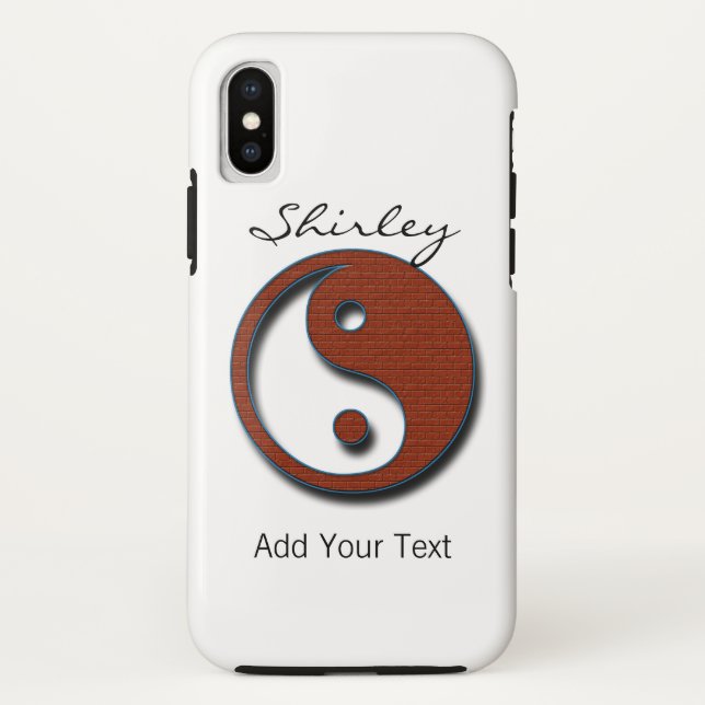 Coques Case-Mate iPhone Yin Yang par Shirley Taylor (Dos)