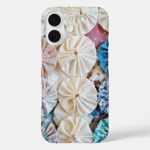Coque Pour iPhone 16 Yo Yo Motif Quilt