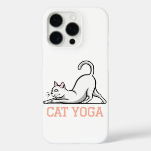 Coque iPhone 16 Pro yoga de chat