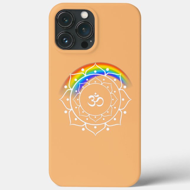 Coques Case-Mate iPhone Yoga de la fierté arc-en-ciel  (Verso)