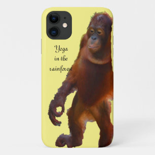 Case-Mate iPhone Case Yoga d'Orangutan dans la forêt tropicale