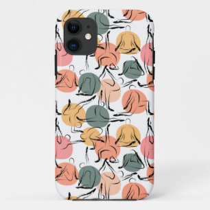 Case-Mate iPhone Case Yoga pose motif Yoga sans couture motif 13