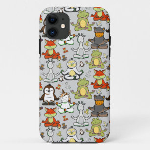Case-Mate iPhone Case Yoga pose motif Yoga sans couture motif 44
