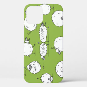 Case-Mate iPhone Case Yoga Sheep : Whimsical Sketch Fun.