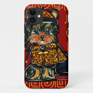 Coque iPhone 11 Yorkie Poo, Chien de l'Année 2018!