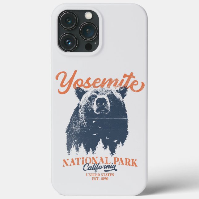 Coques Case-Mate iPhone Yosemite Grizzly Bear California National Park (Verso)
