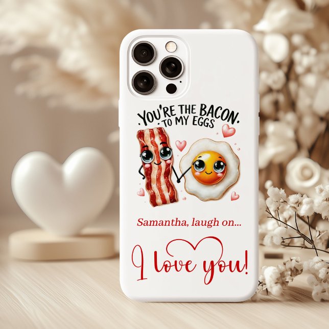 Coques Case-Mate iPhone You are the bacon to my eggs funny Valentine's  (You are the bacon to my eggs funny Valentine's iPhone 15 Plus Case)