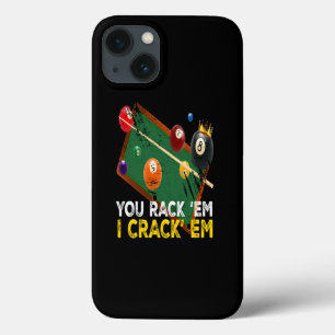 Case-Mate iPhone Case You Rack Em I Crack Em Billiard Pool