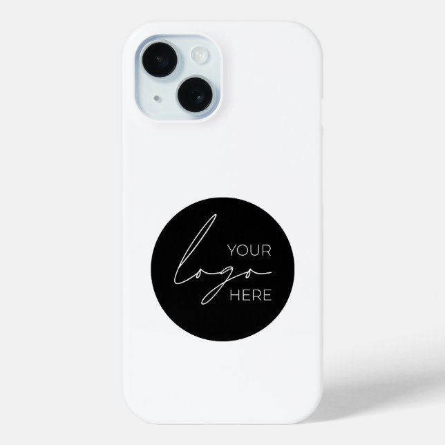Coques Case-Mate iPhone Your Business Logo Promoteur Business Company (Verso)