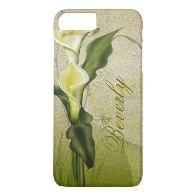 Coques Case-Mate iPhone Zantedeschia blanc (Dos)