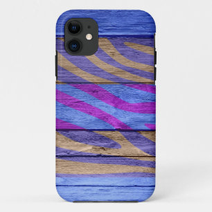 Coque Case-Mate Pour iPhone Zebra Imprimer sur le bois #15