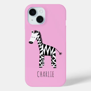 Coque Case-Mate iPhone Zebra mignon enfants
