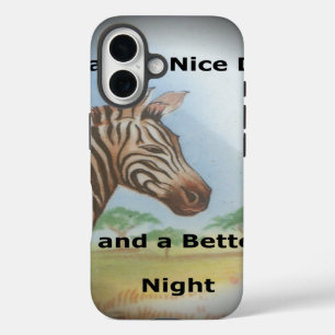 Coque Pour iPhone 16 Zebra Portrait, Amboseli : L'Esprit du Savann