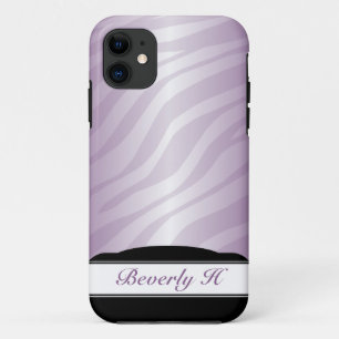 Coque Case-Mate Pour iPhone Zebra Print Purple Fusion Personnalisé iPhone 5 Co