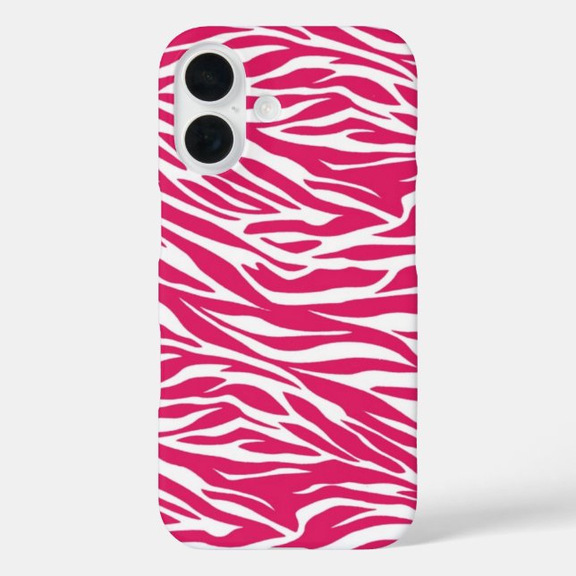 Coques Case-Mate iPhone Zebra rose (Verso)