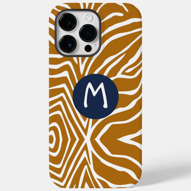 Coques Case-Mate iPhone Zebra Stripe N'importe quelle couleur Personnalise (Verso)