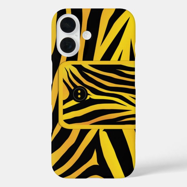 Coques Case-Mate iPhone Zebra Tiger Stripes (Verso)
