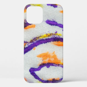 Case-Mate iPhone Case Zèbre animal sans joint. Motif d'art sale. Abstrai