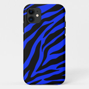 Coque Case-Mate iPhone zèbre bleu