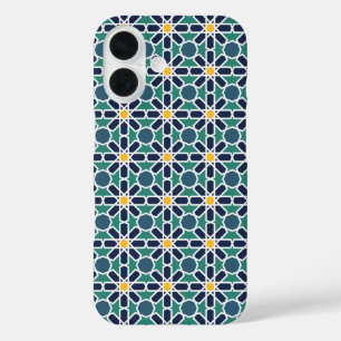 Coque Pour iPhone 16 Zellige marocain Art Motif (Zelij)